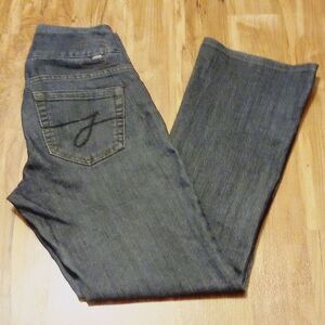 JAG JEANS Pull On Dark Wash High Rise Stretch 5 Pocket Women's Blue Denim 00P